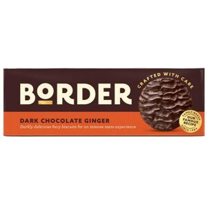 Border Biscuits Dark Chocolate Gingers 150G, Box of 14 Packs of Biscuits Border Biscuits Dark Chocolate Gingers 150G, Box of 14 Packs of Biscuits