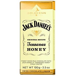 Goldkenn Luxurious Swiss Milk Chocolate Bar with Jack Daniel's Tennessee Honey - 100 g Goldkenn Luxurious Swiss Milk Chocolate Bar with Jack Daniel's Tennessee Honey - 100 g