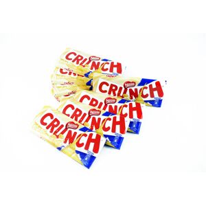 NESTLE CRUNCH WHITE Chocolate & CRISPED RICE - 8 x 100 gr Pack NESTLE CRUNCH WHITE Chocolate & CRISPED RICE - 8 x 100 gr Pack