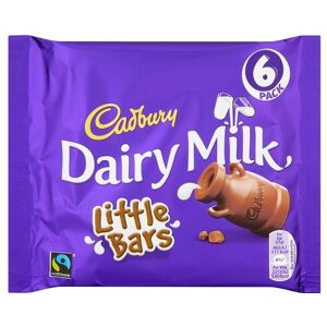 Cadbury Dairy Milk 6 Little Bars (Pack of 8, Total 48 Bars)0.13kg Cadbury Dairy Milk 6 Little Bars (Pack of 8, Total 48 Bars)0.13kg