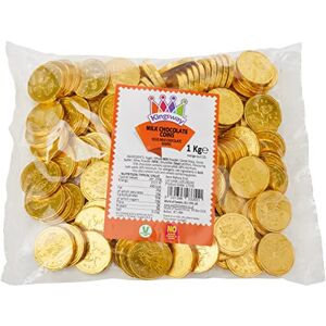 Sweets and Treats Milk Chocolate Coins - 1kg bag Approx 135 Sweets and Treats Milk Chocolate Coins - 1kg bag Approx 135