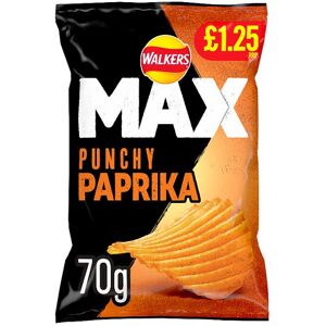 Pringles Walkers Max Punchy Paprika Crisps 70g (Case of 15 x 70g) Pringles Walkers Max Punchy Paprika Crisps 70g (Case of 15 x 70g)