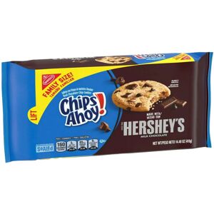 Cadbury Chips Ahoy Milk Chocolate Hersheys Family Size 410g Cadbury Chips Ahoy Milk Chocolate Hersheys Family Size 410g