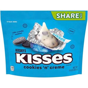 Hershey's Kisses Cookies n Crème Share Size 283g Hershey's Kisses Cookies n Crème Share Size 283g