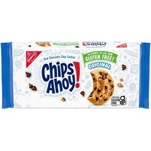 Cadbury Chips Ahoy! Gluten Free Original Cookies - 263g, Classic Chocolate Chip Flavor Cadbury Chips Ahoy! Gluten Free Original Cookies - 263g, Classic Chocolate Chip Flavor