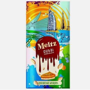 yara Meltz Dubai Pistachio Knafeh Chocolate Bar 192g yara Meltz Dubai Pistachio Knafeh Chocolate Bar 192g