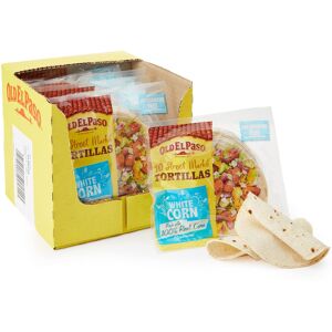 Old El Paso White Corn Gluten Free Tortilla Wraps 208g (Pack of 8) Old El Paso White Corn Gluten Free Tortilla Wraps 208g (Pack of 8)