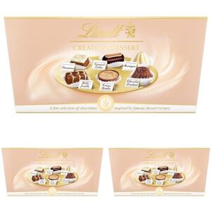 Lindt Creation Dessert - 21 Assorted Fine Dark, Milk and White Chocolate Box Med Lindt Creation Dessert - 21 Assorted Fine Dark, Milk and White Chocolate Box Med