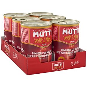 Mutti San Marzano peeled tomatoes, 6x 400g Mutti San Marzano peeled tomatoes, 6x 400g