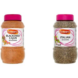 Schwartz Blackened Cajun Seasoning, Cajun Spice Mix, 0.55 kg & Italian Herbs, It Schwartz Blackened Cajun Seasoning, Cajun Spice Mix, 0.55 kg & Italian Herbs, It