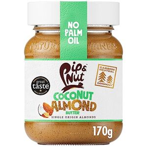 Pip & Nut - Coconut Almond Butter (6 x 170 g) No Palm Oil, No Added Sugar, Natu Pip & Nut - Coconut Almond Butter (6 x 170 g) No Palm Oil, No Added Sugar, Natu