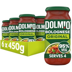 Dolmio Bolognese Original Pasta Sauce Jar, Bulk Multipack, 6 x 450g Dolmio Bolognese Original Pasta Sauce Jar, Bulk Multipack, 6 x 450g