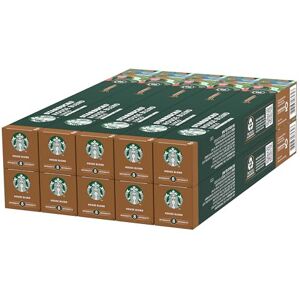 STARBUCKS House Blend by Nespresso, Medium Roast, Coffee Capsules 10 x 10 (100 C STARBUCKS House Blend by Nespresso, Medium Roast, Coffee Capsules 10 x 10 (100 C