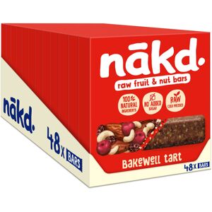 Nakd Bakewell Tart Natural Fruit & Nut Bars - Vegan - Healthy Snack - Gluten Fre Nakd Bakewell Tart Natural Fruit & Nut Bars - Vegan - Healthy Snack - Gluten Fre