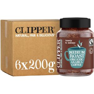 Clipper Super Special Organic Arabica Instant Coffee 6 x 200g Jars Bulk Buy Clipper Super Special Organic Arabica Instant Coffee 6 x 200g Jars Bulk Buy