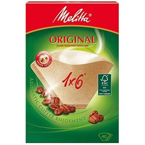 Melitta Original 400pc Coffee Filters, Brown, 10 x 40 units/pack Melitta Original 400pc Coffee Filters, Brown, 10 x 40 units/pack