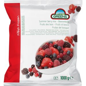 Greens Frozen Summer Berry Fruit Mix - 5x1kg Greens Frozen Summer Berry Fruit Mix - 5x1kg