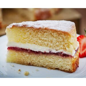 Sidoli Frozen Handmade Victoria Sandwich Sponge - 1x14pptn, Raspberry Jam & Butt Sidoli Frozen Handmade Victoria Sandwich Sponge - 1x14pptn, Raspberry Jam & Butt