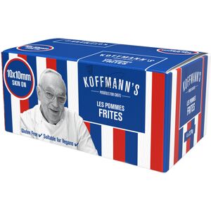Koffmann's Koffmanns Frozen French Fries 10x10mm - Skin-On, Lightly Coated, Pre-Fried & Bla Koffmann's Koffmanns Frozen French Fries 10x10mm - Skin-On, Lightly Coated, Pre-Fried & Bla