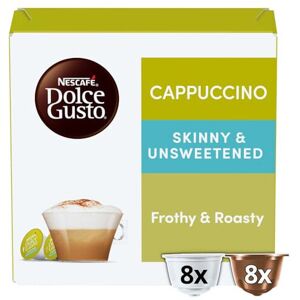 Nescafe Dolce Gusto Cappuccino Skinny&Unsweetened/Light Coffee Pods (Pack of 3, Nescafe Dolce Gusto Cappuccino Skinny&Unsweetened/Light Coffee Pods (Pack of 3,