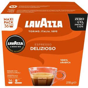 Lavazza, A Modo Mio Delizioso, Coffee Pods Espresso , 100% Arabica, 36 capsules Lavazza, A Modo Mio Delizioso, Coffee Pods Espresso , 100% Arabica, 36 capsules