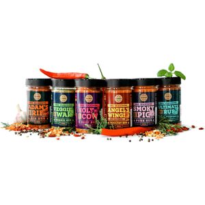 SALDVA Classic Selection of Premium BBQ Seasonings - Holy Cow, Adam?s Rib, Angel?s Wing SALDVA Classic Selection of Premium BBQ Seasonings - Holy Cow, Adam?s Rib, Angel?s Wing