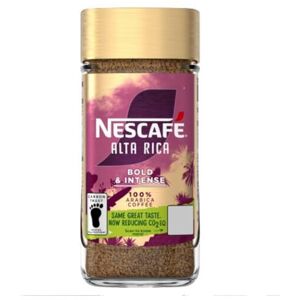 Nescafe NESCAF? Alta Rica Instant Coffee, Dark Roasted Premium Instant 100 Percent Arabi Nescafe NESCAF? Alta Rica Instant Coffee, Dark Roasted Premium Instant 100 Percent Arabi