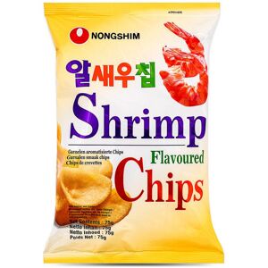 NongShim Shrimp Flavoured Chips Snack 75g NongShim Shrimp Flavoured Chips Snack 75g