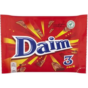 KidzBuzz Daim Chocolate Bar Multipack of 3 x 28 g (Pack of 1) Delicious Tasty KidzBuzz Daim Chocolate Bar Multipack of 3 x 28 g (Pack of 1) Delicious Tasty