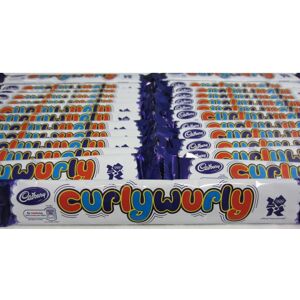 Cadbury s Curlywurly Chewy Caramel Chocolate - Full Box 60 Bars Cadbury s Curlywurly Chewy Caramel Chocolate - Full Box 60 Bars
