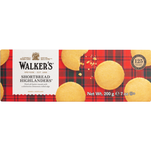 Walker Books Walker's Shortbread Highlanders 200G Walker Books Walker's Shortbread Highlanders 200G