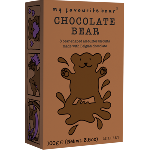 Border Artisan Biscuits My Favourite Bear Chocolate Bear Biscuits 100G Border Artisan Biscuits My Favourite Bear Chocolate Bear Biscuits 100G