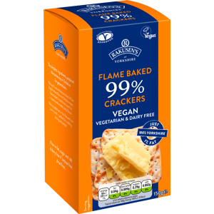 Rakusen's 99% Fat Free Crackers 150G Rakusen's 99% Fat Free Crackers 150G