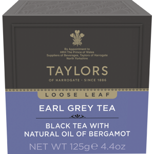 Taylors Of Harrogate Loose Leaf Earl Grey Tea 125G Taylors Of Harrogate Loose Leaf Earl Grey Tea 125G