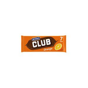 McVities McVitie's Club Orange Chocolate Biscuit Bars 7pk McVities McVitie's Club Orange Chocolate Biscuit Bars 7pk