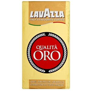 Lavazza Qualità Oro Ground Coffee – Pack of 20 x 250g, Medium Roast, Smooth & Ar Lavazza Qualità Oro Ground Coffee – Pack of 20 x 250g, Medium Roast, Smooth & Ar