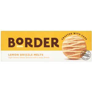 Border Biscuits Lemon Drizzle Melts 150G Border Biscuits Lemon Drizzle Melts 150G
