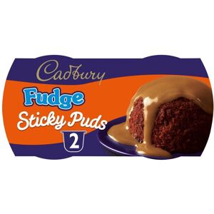 Cadbury Fudge Sponge Pudding 2 per pack Cadbury Fudge Sponge Pudding 2 per pack