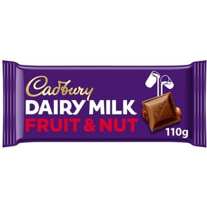 Cadbury Dairy Milk Fruit & Nut 110g Cadbury Dairy Milk Fruit & Nut 110g