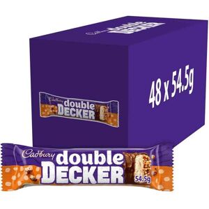 Cadbury Double Decker Chocolate Bar 54.5g Pack of 48 Cadbury Double Decker Chocolate Bar 54.5g Pack of 48