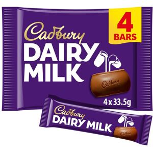 Cadbury Dairy Milk Fairtrade (4x38.5g) - Pack of 6 Cadbury Dairy Milk Fairtrade (4x38.5g) - Pack of 6