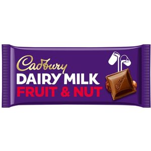 Cadbury Dairy Milk Fruit & Nut (180g) - Pack of 6 Cadbury Dairy Milk Fruit & Nut (180g) - Pack of 6