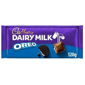 Cadbury Dairy Milk Oreo Chocolate Bar 120G Cadbury Dairy Milk Oreo Chocolate Bar 120G