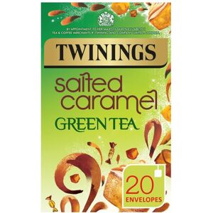 Twinings Salted Caramel Green Tea 20 per pack - Pack of 2 Twinings Salted Caramel Green Tea 20 per pack - Pack of 2