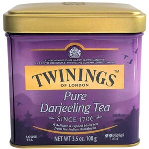 Twinings Darjeeling - Loose Tea Caddy (International Blend) - 100g (Pack of 4) Twinings Darjeeling - Loose Tea Caddy (International Blend) - 100g (Pack of 4)