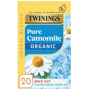 Twinings Organic Camomile Tea Bags 20 per pack - (PACK OF 4) Twinings Organic Camomile Tea Bags 20 per pack - (PACK OF 4)