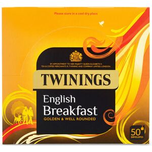 Twinings English Breakfast Tea Bags 50 per pack - (PACK OF 4) Twinings English Breakfast Tea Bags 50 per pack - (PACK OF 4)