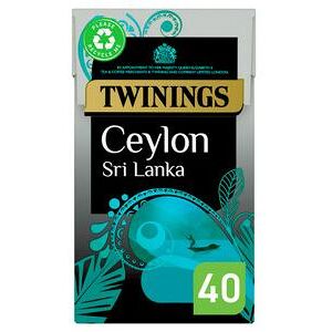 Twinings Ceylon Tea Bags 50 per pack - (PACK OF 4) Twinings Ceylon Tea Bags 50 per pack - (PACK OF 4)