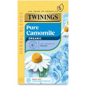 Twinings Pure Camomile Tea 20 per pack - Pack of 2 Twinings Pure Camomile Tea 20 per pack - Pack of 2