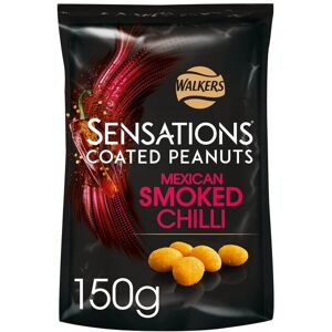 Walkers Sensations Peanuts Mexican Smoked Chilli 150g - Pack of 2 Walkers Sensations Peanuts Mexican Smoked Chilli 150g - Pack of 2